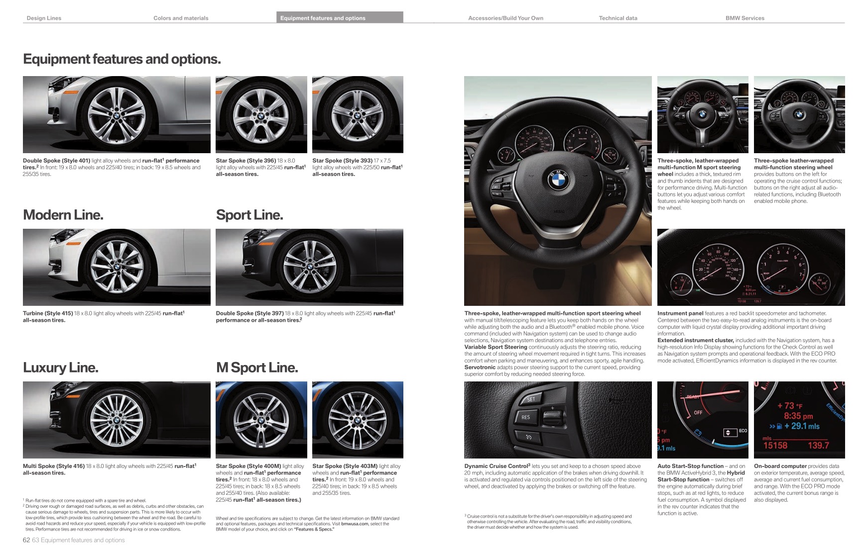2013 BMW 3 Series Sedan Brochure Page 15